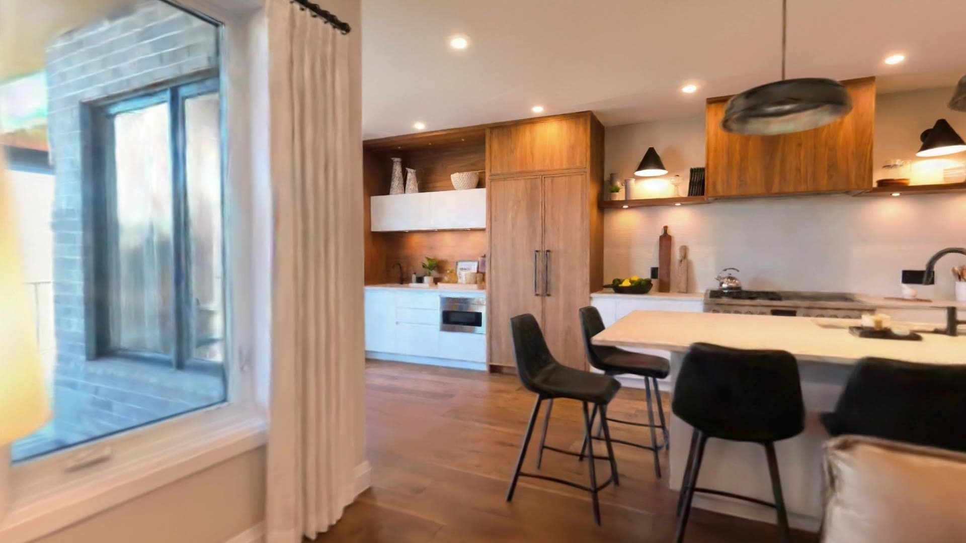 The Kingsbridge kitchen, captured in the 3D tour